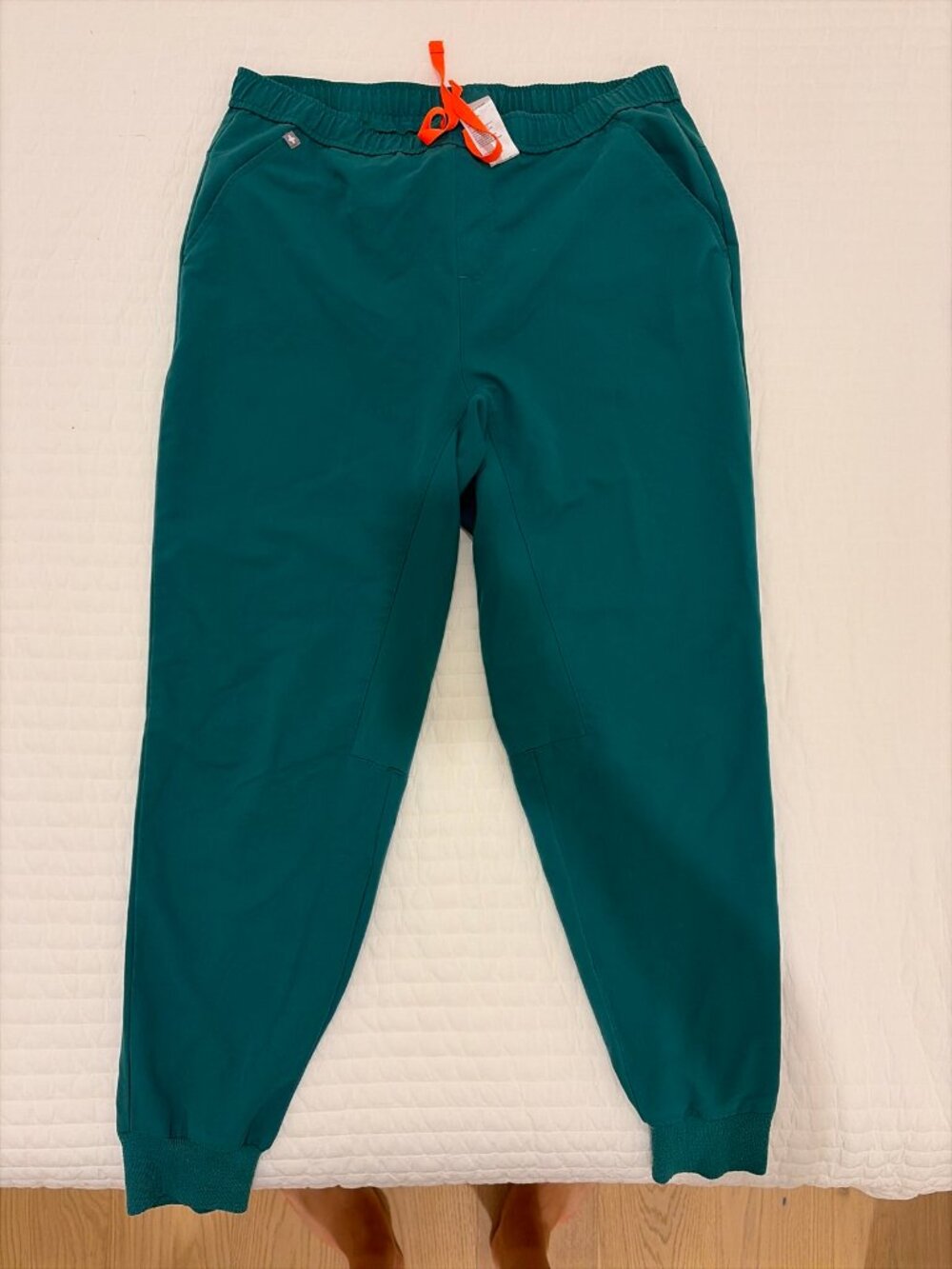 FIGS Technical Collection Jogger Scrub Pants, Men's XL, Forest Green, Medical